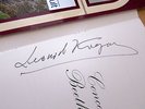 AUTOGRAPH of LEONID KOGAN on program + BEETHOVEN violin concerto STEREO LP