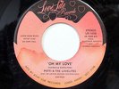 PATTI & THE LOVELITES-OH MY LOVE /LOVE SO STRONG ON LOVELITE NORTHERN 45-NM
