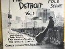 The Detroit Folk Scene - Volume I, Ted Lucas, etc. Folk Psych Vinyl EX