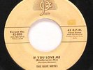BLUE NOTES - IF YOU LOVE ME - JOSIE 800 NICE  45RPM DOO WOP  (1956)