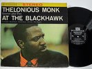 Thelonious Monk Vinyl Jazz LP-At Blackhawk Riverside Black Label-Stereo-CLBL