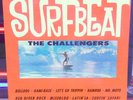 THE CHALLENGERS Surfbeat Surf/Hot Rod Near Mint Orange Vinyl 1963 Issue