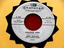 JERRY WALLACE  DIAMOND RING  RARE PROMO  ALL MY LOVE BELONGS TO   ROCKABILLY 45