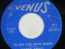 Northern Soul 45 KAREN SMALL To Get You Back Again VENUS VG+ HEAR