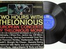 Thelonious Monk Vinyl Jazz LP-Two Hours With Riverside Ltd. Ed.-Stereo-CLBL