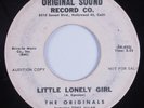 R&B Popcorn Soul 45 ORIGINALS Little Lonely Girl ORIGINAL SOUND HEAR promo