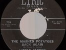 LITTLE ALFRED The Mashed Potatoes Back Again MOD R&B NEW BREED SOUL 45 *hear*