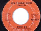 Funk 45 BARBARA & GWEN Right On NEW CHICAGO SOUND HEAR