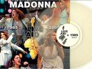 MADONNA - LIVE AID / LIVE 8  CLEAR COLOUR DISC VINYL LP LIMITED EDITION with P/S