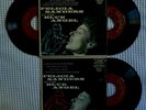 FELICIA SANDERS At Blue Angel Orig '54 Torch Jazz Mono 45 EP Set Red Callender