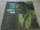 ARNETT COBB MOVIN RIGHT ALONG ORIGINAL LP 1961 PRISTINE