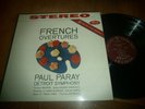 Paul Paray  French Overtures  LP on Mercury