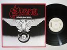 SAXON WHEELS OF STEEL CARRERE PS-165 Japan Promo Vinyl LP