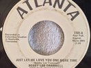 Bobby Lee Trammell & The Jordanairs ATLANTA 1101- TATOR/Just Let Me Love You One
