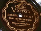 Scroll Race Series Victor 23252 Bessemer Melody Boys (Memphis 1930) beauty