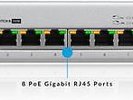 Ubiquiti Networks US-8-150W - UniFi Switch 8, 150W PoE+ - 8 Gbit Ports, 2 SF...