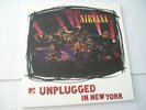 NIRVANA : MTV Unplugged In New York ORIGINAL US BLACK VINYL LP w/insert