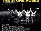 2 x Stone Roses tickets at Wembley Saturday 17th June (Standing)