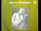 Jerry Mulligan - Rare Of Rarest Performances Vol. 1 LP New Sealed Mono Italy