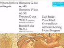ETERNA STEREO - KARL SUSKE - BEETHOVEN ROMANCES - BONGARTZ - ROSEL NM