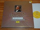 Karajan Beethoven 9 Symphonies Ed1 DGG Digital Stereo '86 7LP Box NM