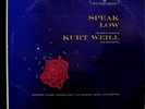 Maurice Levine Kurt Weill - Speak Low LP Mint- WS 1313 Foil Cover 1st Vinyl