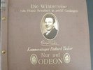 RICHARD TAUBER / SCHUBERT die winterreise / ODEON    6*78 RPM