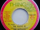 The Heptones WE WANT IT / Revolutionarys IN COLD BLOOD Killer Roots 45 The THING