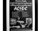 AC/DC+ACDC+Dirty Deeds Cheap+TOUR+POSTER+AD+FRAMED+ORIG 1976+EXPRESS GLOBAL SHIP