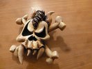 METALLICA BONE SCARY GUY SHIFT KNOB SIGNED BY JAMES HETFIELD 1 OF 20 METCLUB