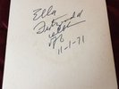 Tina & Ike Turner Promo Vinyl (UAS-2303) with Ella Fitzgerald Autograph?