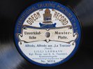 78rpm LILLI LEHMANN sings Traviata & Norma -  GERMAN ODEON
