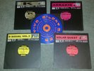 5x Hard house/Trance vinyl records from TRACID TRAX Label