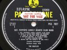 BEATLES Mint/Mint UK 1st PRESS Factory Sample SGT. PEPPER'S Stereo LP / 1-PLAY