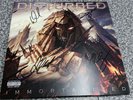 Disturbed ?Immortalized Fully Autographed Signed  Vinyl LP Record Rock Nu Metal