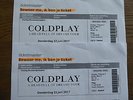 Coldplay tickets concert a head full of dreams tour
