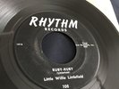 LITTLE WILLIE LITTLEFIELD Ruby-Ruby / Easy Go   RARE Blues R&B 45 on RHYTHM 108