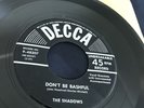 THE SHADOWS Don't Be Bashful / Tell Her   RARE Doo Wop R&B 45 on DECCA 48307