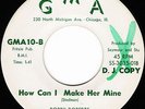 BOBBY ROBERTS and RAVONS How Can I Make Her Mine Garage 45 VG++ 1st label GMA
