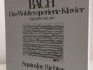 Svjatoslav Richter. Bach:The Well-Tempered Clavier. Eurodisc/Melodiya. 3 LP's.