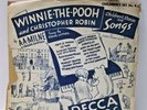 ANTIQUE WINNIE THE POOH 3 RECORD SET BY DECCA RECORDS