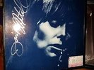 Joni Mitchell SIGNED BLUE VINYL w/TICKET STUB 1998 VANCOUVER w.DYLAN