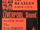 The Beatles: EP: liverpool sound.  danish/Swedish Red variant.