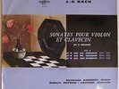 LP Reinhold BARCHET & Robert VEYRON-LACROIX : Bach Sonatas.. / Erato LDE 3170