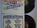 HITS FROM ENGLAND & U.S.A. Beatles Beach Boys Them Zombies Cilla Black Orig 2LP