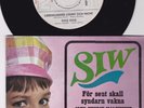 SIW MALMKVIST * 60er Jahre* RARE PROMO EP * Umberto Marcato * Liebeskummer* SOLE