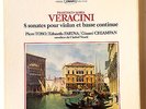 ERATO STU 71197 2LPS BOX TOSO FARINA CHIAMPAN VERACINI VIOLIN SONATAS NM
