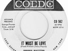 JOHNNY MAESTRO - BESAME BABY - IT MUST BE LOVE .POPCORN