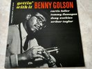 BENNY GOLSON Gettin' With It NEW JAZZ 8248 RVG DG Mono LP Tommy Flanagan CLEAN