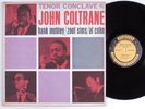 JOHN COLTRANE Tenor Conclave PRESTIGE LP mono promo